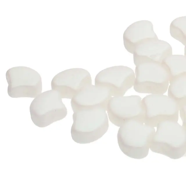 Χάντρα Matubo Ginko 7.5mm - Chatoyant Shimmer White ~10gr