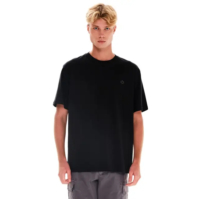Emerson Men's T-Shirt (241.EM33.122-Black) - Μαύρο - 3XL