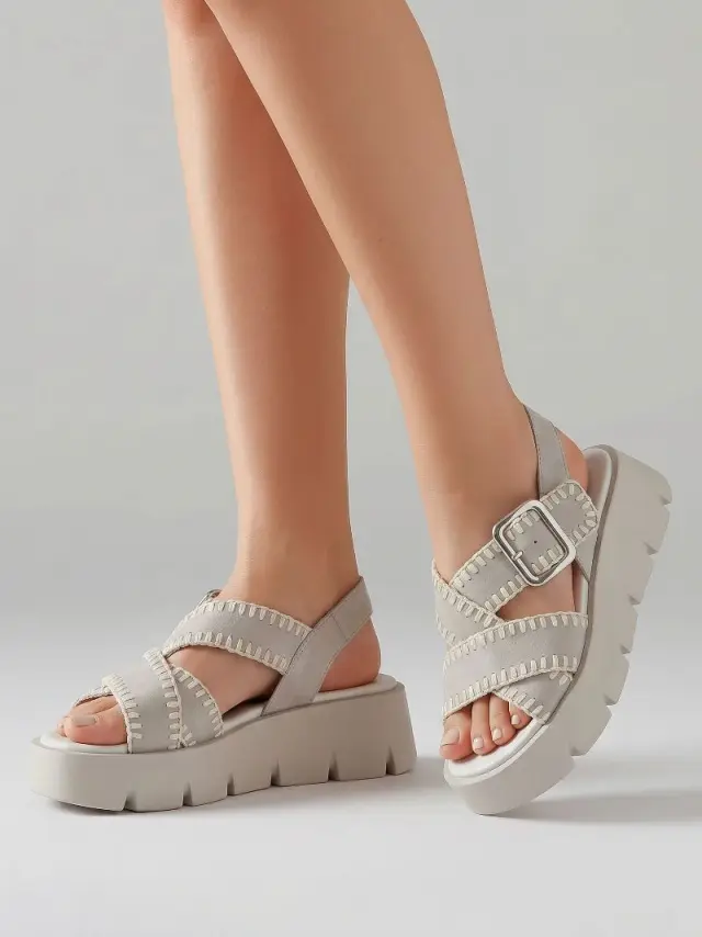 Gabor Πέδιλα Γυναικείο δέρμα Nubuck Γκρί GAB/84751 12-PUDER - 40,5 2