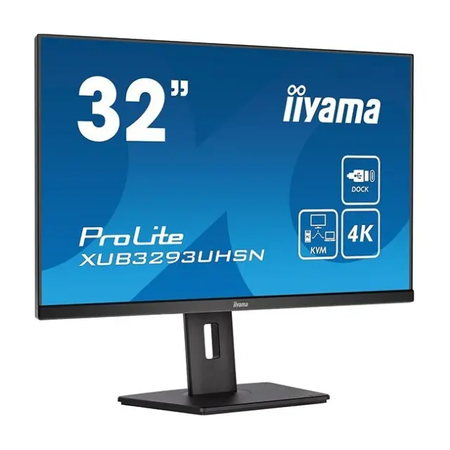 Iiyama Monitor 32" ProLite XUB3293UHSN IPS 4K (XUB3293UHSN-B5) 3