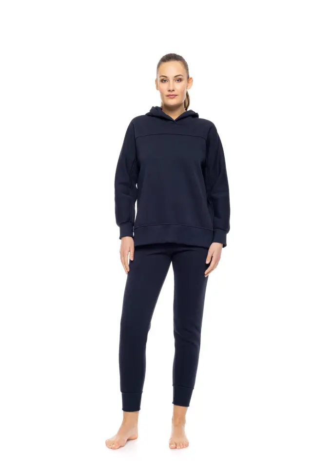 W1853 - Yacht Blue - LOUNGEWEAR SOFT SOLID - S