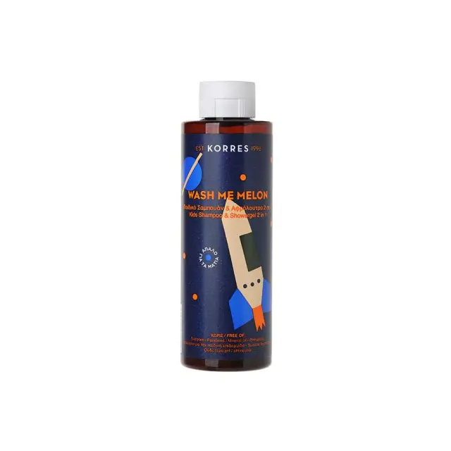 ΚΟΡΡΕΣ Αφρόλουτρο + Σαμπουάν 2in1 Μelon Boys 250ml