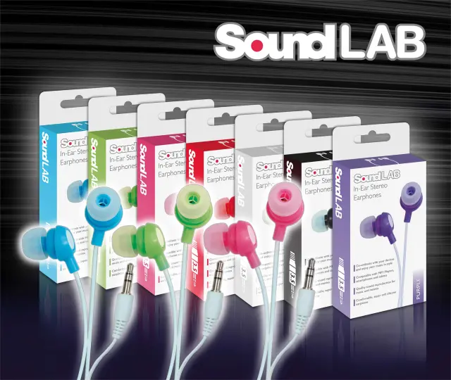 SOUNDLAB Bud Type Digital Stereo Earphones (G141CP) 3