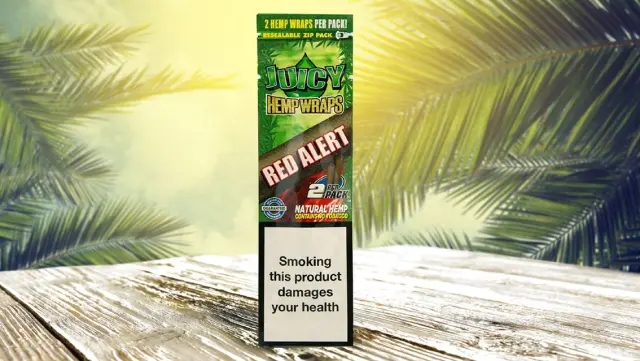 Juicy Hemp Blunt Wraps RED ALERT Πουρόφυλλα - Φράουλα