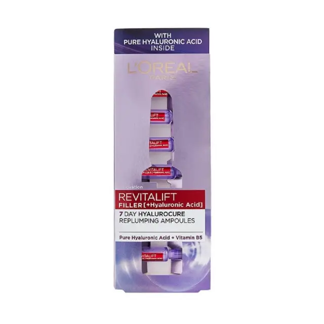 Revitalift Filler Ampoules Αμπούλες Για Εντατική Ενυδάτωση 7x1.3ml