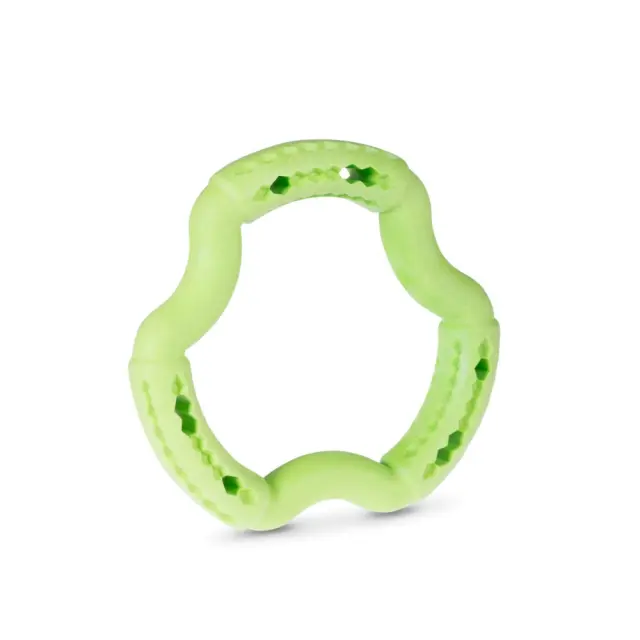 Vadigran Παιχνίδι Καουτσούκ TPR Ring Πράσινο Μήλο 21cm 150gr 3