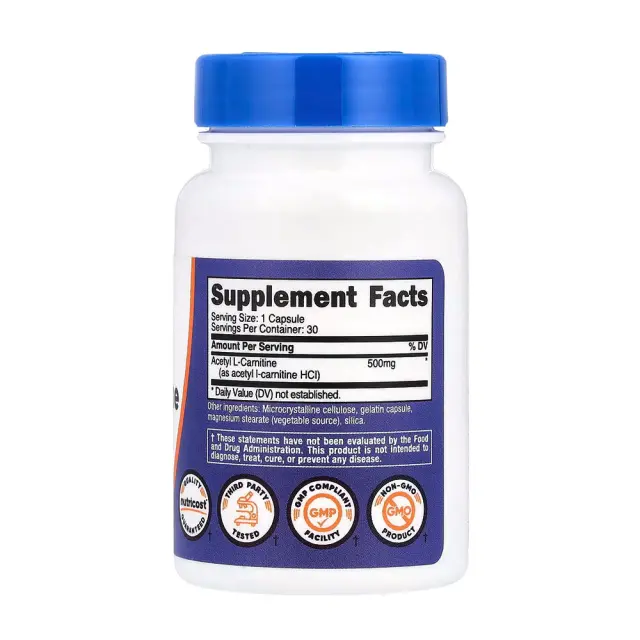 Nutricost Acetyl L-Carnitine 500 mg 2