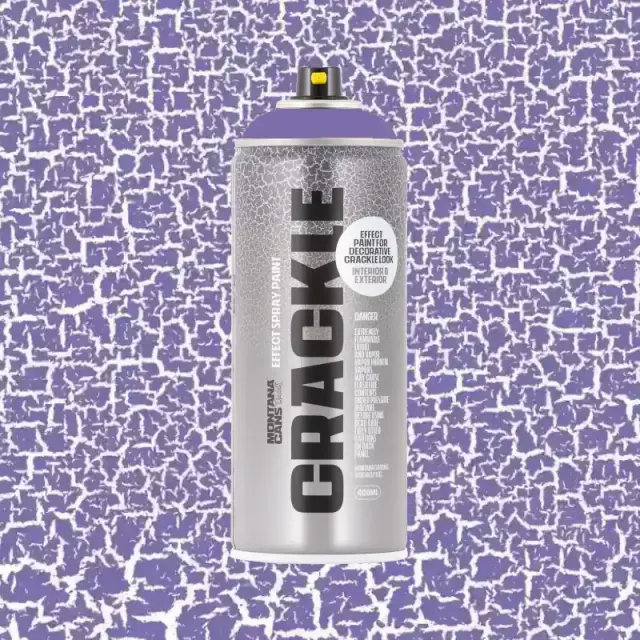 Montana Crackle Effect Spray Paint 400ml EC4130-Rich Lilac