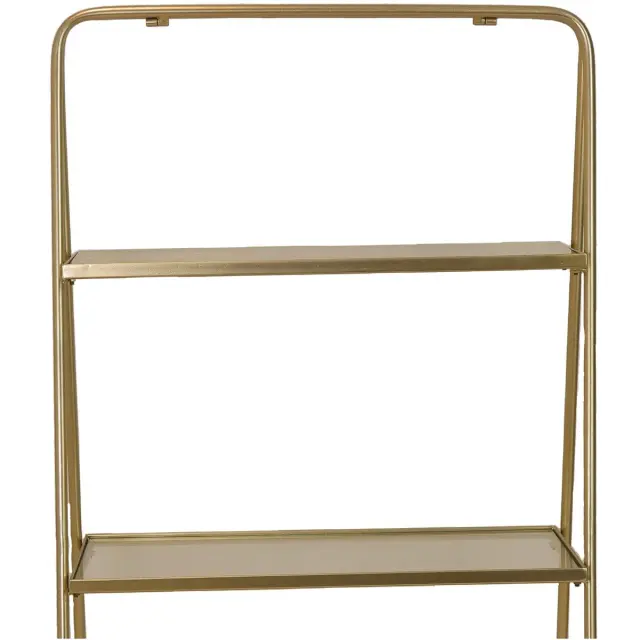 Ραφιέρα Χρυσό Μέταλλο 57x37x110cm 3