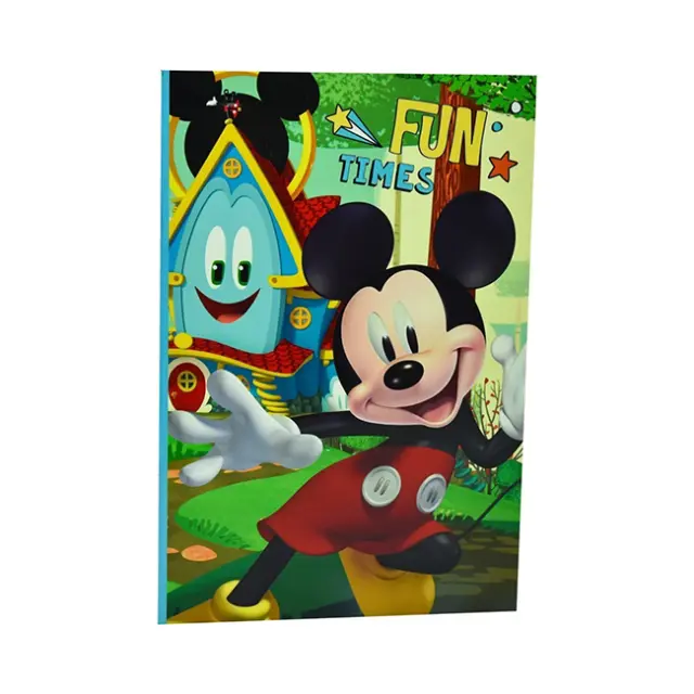 Gim Τετράδιο Καρφίτσα 17×25 40 φύλλων Mickey Mouse (340-86400)