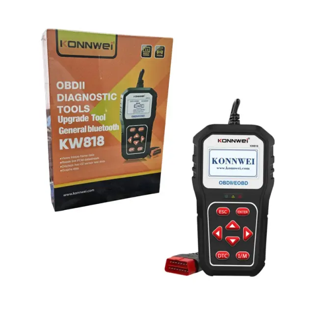KONNWEI Διαγνωστικό Εργαλείο OBDII/EOBD για Αυτοκίνητα Με Οθόνη & Πλήκτρα Ελέγχου KW818 - OBDII Diagnostic Tools 081230