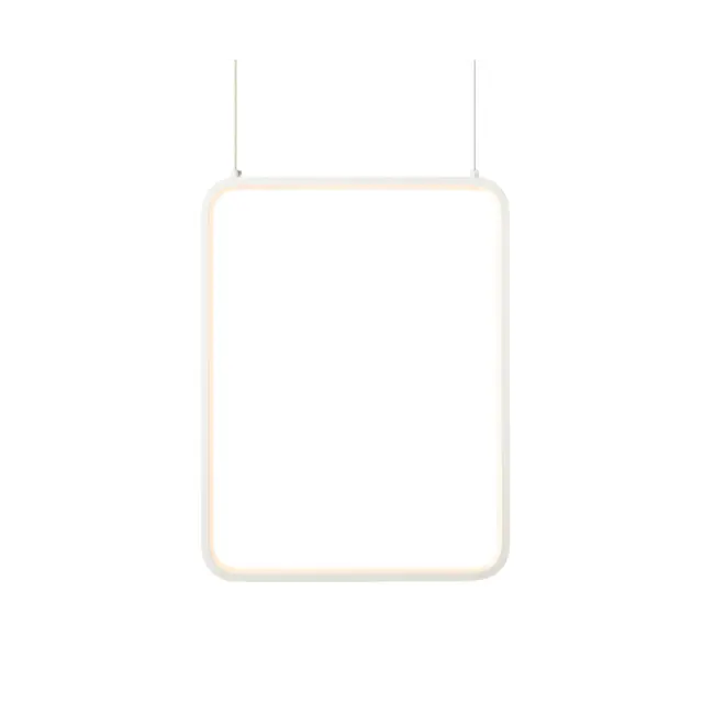 AcaLight Offer NETTO ΦΩΤΙΣΤΙΚΟ ΚΡΕΜΑΣΤΟ ΛΕΥΚΟ ΜΑΤ ΜΕΤΑΛΛΙΚΟ LED 19W 3000K 1820Lm IP20 362Χ1520MM