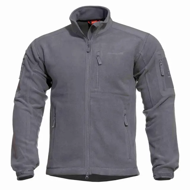 Pentagon Perseus™ Fleece Jacket-Ζακέτα Fleece για Καθημερινή -Υπηρεσιακή Χρήση - 08WG-Wolf Grey-Γκρί Ανοιχτό