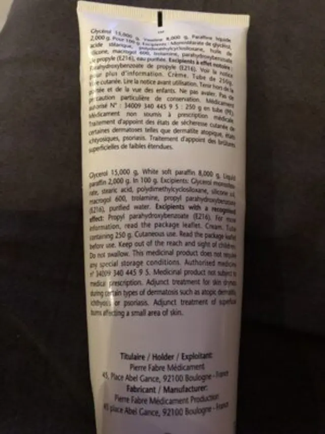 Pierre Fabre Dexeryl Emollient Cream Μαλακτική Κρέμα για πολύ Ξηρό με τάση Ατοπίας Δέρμα, 500gr 2