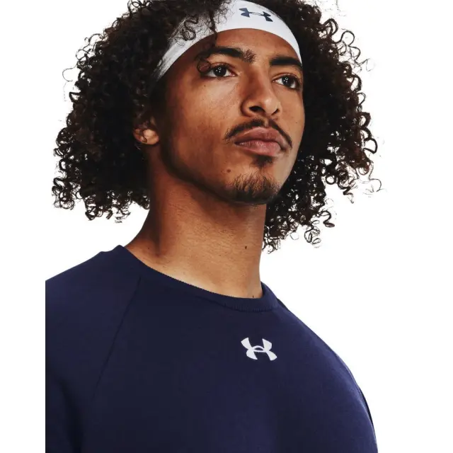 Under Armour Rival Fleece Crew (1379755-410) - Μπλέ 2