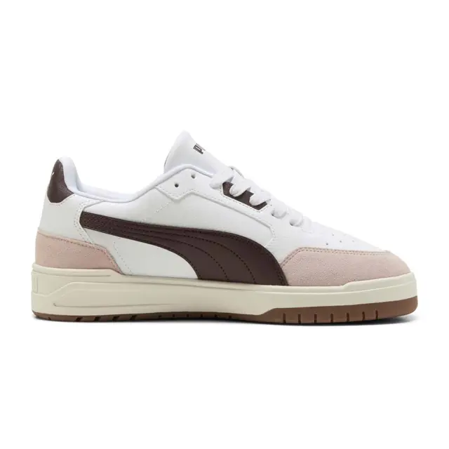 Puma Men's Shuffle Downtown OG Άσπρο - Καφέ 403840-09 (Puma) 2