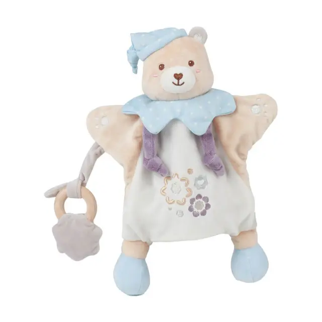 Μαλακό Πανάκι Teddy Flower Nani Cuddle & Puppet 60-109