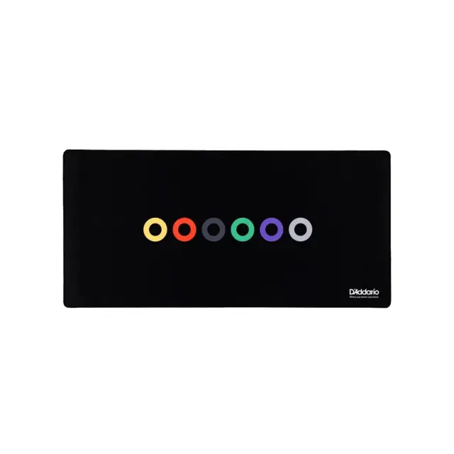 D'Addario HGG230100 Premium Χαλί Αλλαγής Χορδών Μαύρο