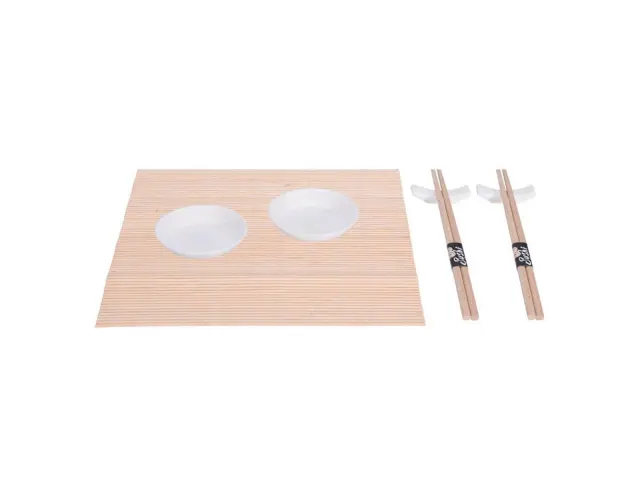 Σετ Σερβιρίσματος Sushi Excellent Houseware για 2 άτομα - 7 τεμάχια - Σε 2 επιλογές χρώματος 278000190 2