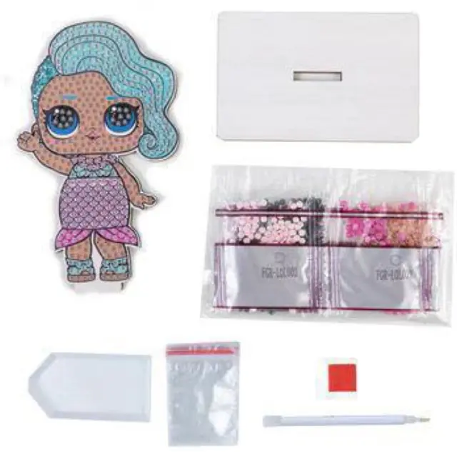 Craft Buddy Φιγούρα Crystal Art Splash Queen 2