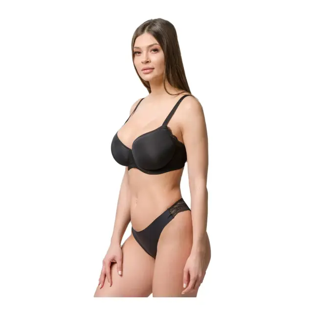 Luna Γυναικείο Εσώρουχο Brazil Perfect Fit, Χρώμα Μαύρο - S 2
