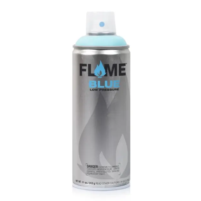 Flame Blue Spray Paint 400ml FB-614 Aqua Pastel