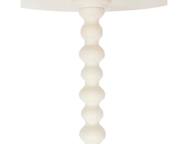 Τραπεζάκι Βοηθητικό Alix Atmosphera με διαστάσεις 38x50cm - Ivory 206005A 3