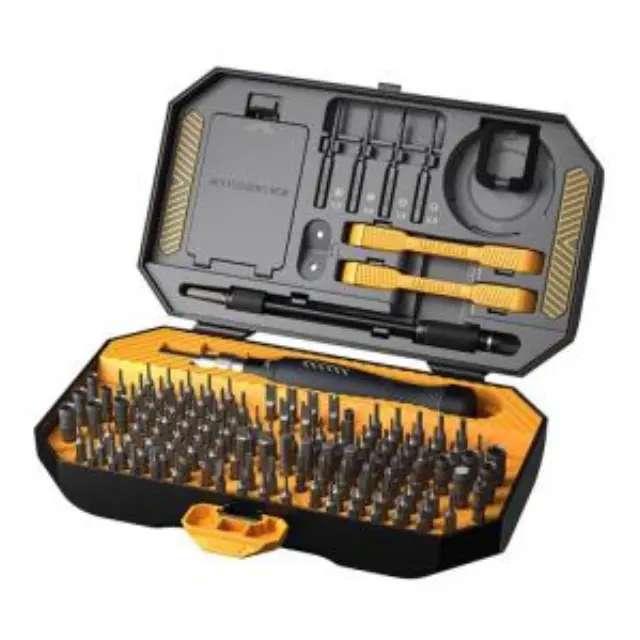 Σετ Κατσαβίδι Jakemy JM-8183 145 σε 1 με 116 τεμ. Ανταλλακτικές Μαγνητικές Μύτες N62224 2