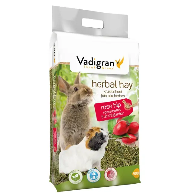 Vadigran Hay & Herbs Rose Hip Σανός με Τριανταφυλλιά 500gr