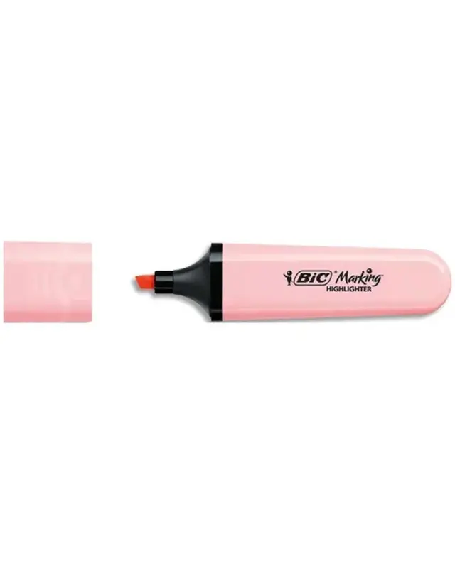 Bic Μαρκαδόρος Υπογράμμισης Pastel Pink/ 718204 (Bic)