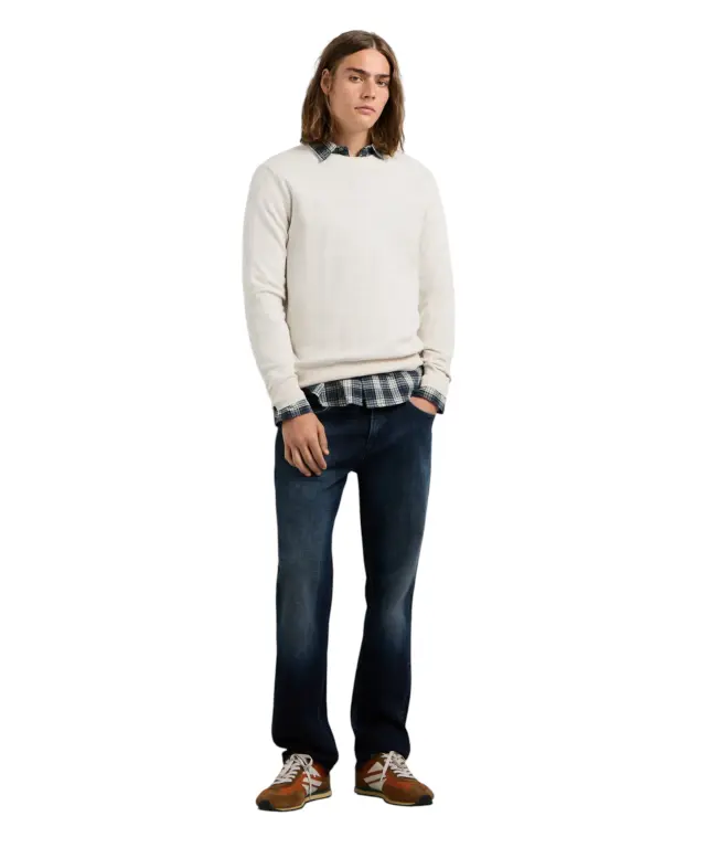 Pepe Jeans - Ανδρικό Πλεκτό Πουλόβερ PM7000106-804 Offwhite 3