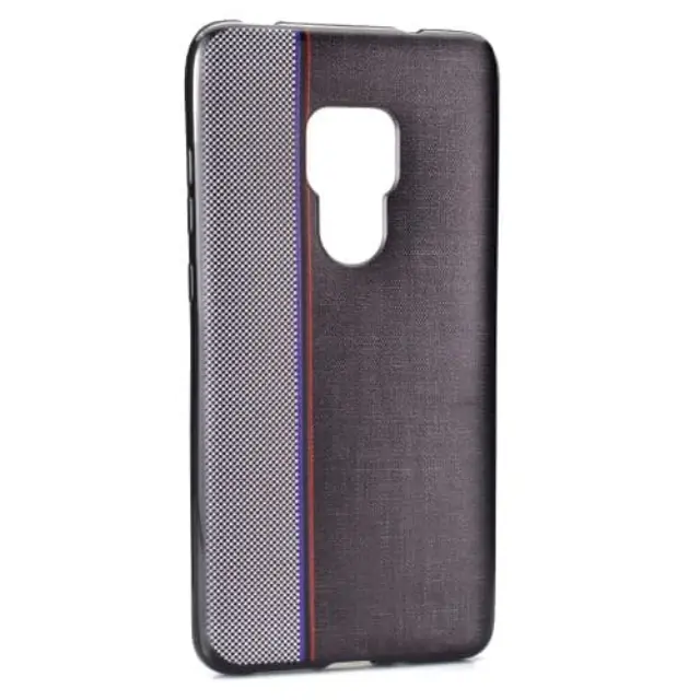 Jeans Cloth Soft TPU Θήκη για Huawei Mate 20 OEM- Μαύρη