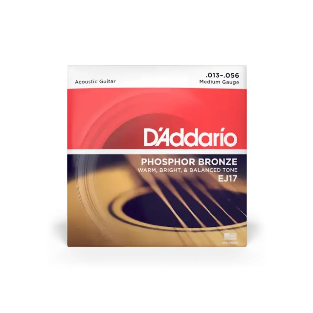 D'Addario EJ17 Phosphor Bronze Χορδές Ακουστικής Κιθάρας 13 - 56