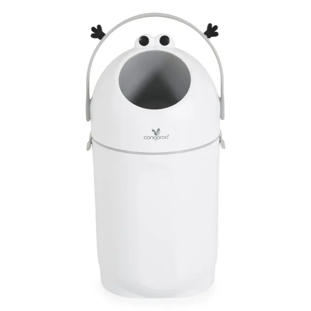 Cangaroo Nubbi Κάδος Απόρριψης Πάνας White 2