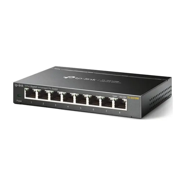 TP-LINK 8-Port Gigabit Unmanaged Pro Switch (TL-SG108E) 2