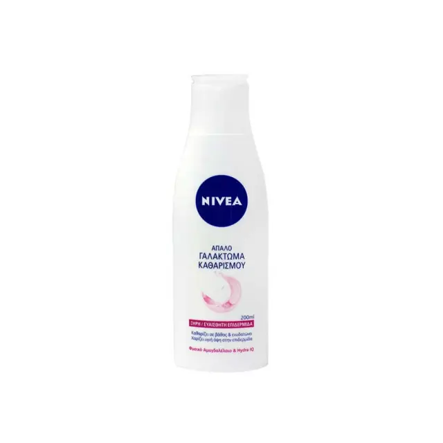 Nivea Απαλό Γαλάκτωμα Καθαρισμού Για Ξηρές - Ευαίσθητες Επιδερμίδες 200ml