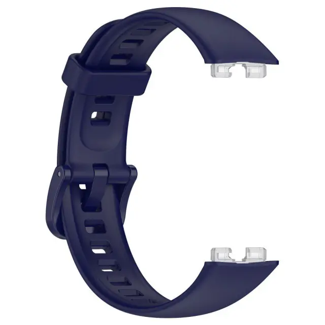 Ανταλλακτικό Λουράκι Σιλικόνης για Huawei Band 8 / 9 / 10 - Dark Blue OEM 3