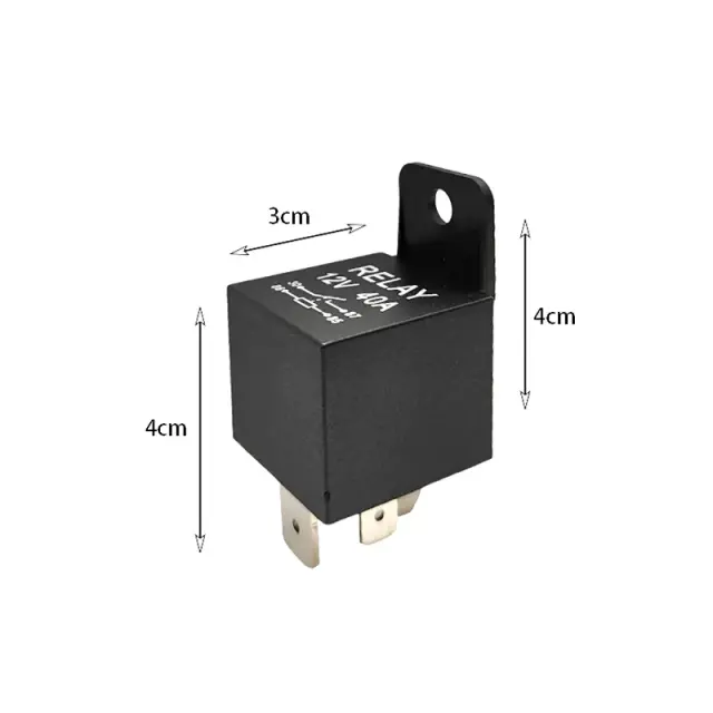 Ρελέ με 4 επαφές 12V 40A – 4 Pin relay 3