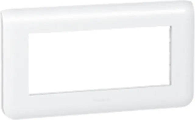 Mosaic cover frame 5m hor.white