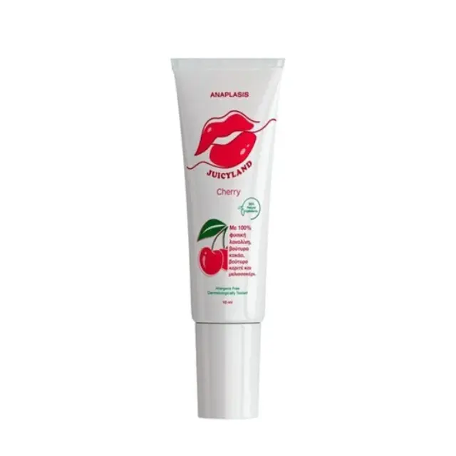 Anaplasis Lip Balm Juicy Land Cherry, Ενυδατικό Κρεμώδες Lip Balm 10ml