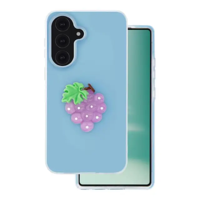 Θήκη TPU & PC inos Samsung Galaxy A37 5G Fresh Pop Grape Γαλάζιο N70881