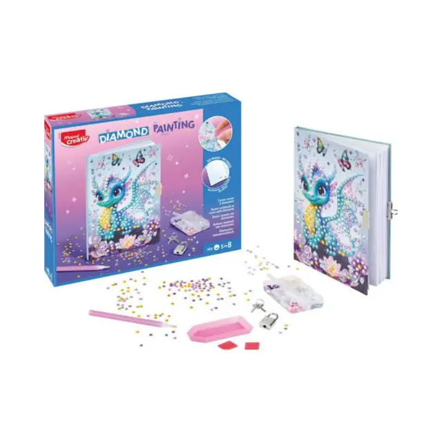 MAPED Creative Ημερολόγιο Diamond Painting / Secret Notebook to cover with Diamonds