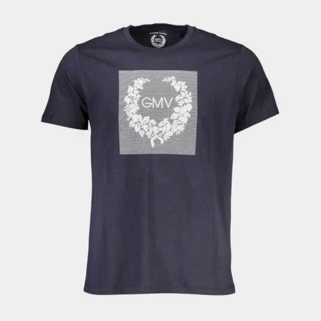 T-Shirt Gian Marco Venturi AU00784 Μπλε Σκούρο - 2XL