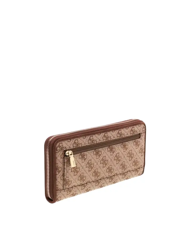 Guess - Γυναικείο Πορτοφόλι Samantha SLG SWJG2313146-LGW Μπεζ/Καφέ 3
