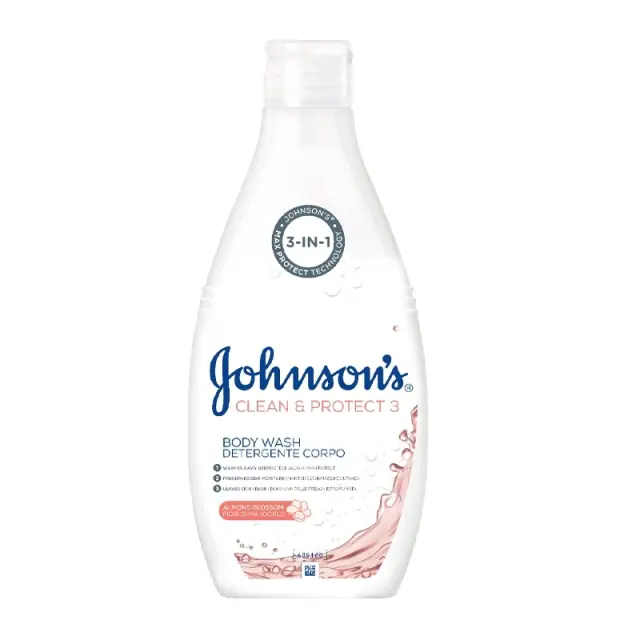 Johnson's Αφρόλουτρο Clean & Protect3 Almond 750ml