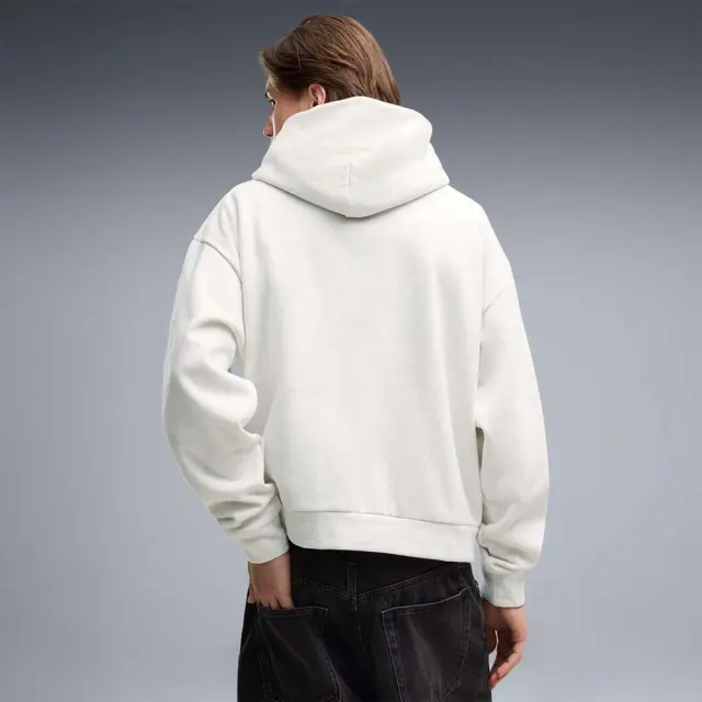Puma Men's Sport Street Boxy Graphic Fleece Hoodie Άσπρο 694322-05 (Puma) 2