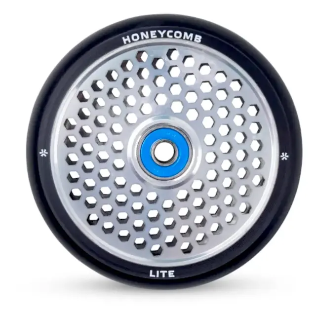 Union Honeycomb Lite Freestyle Scooter Wheel 110 - Black/Silver