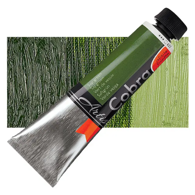 Λάδι Νερού Talens Cobra - 623 Sap Green - 40ml