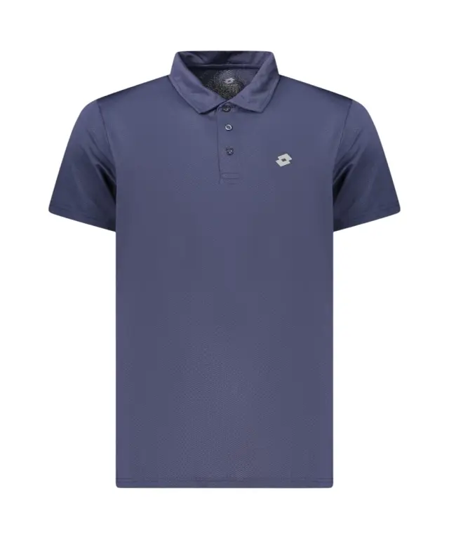 Lotto - Ανδρικό Κοντομάνικο Polo Athletic Regular Fit Dry-Tech 468840-NAVY Μπλε Ναυτικό 3