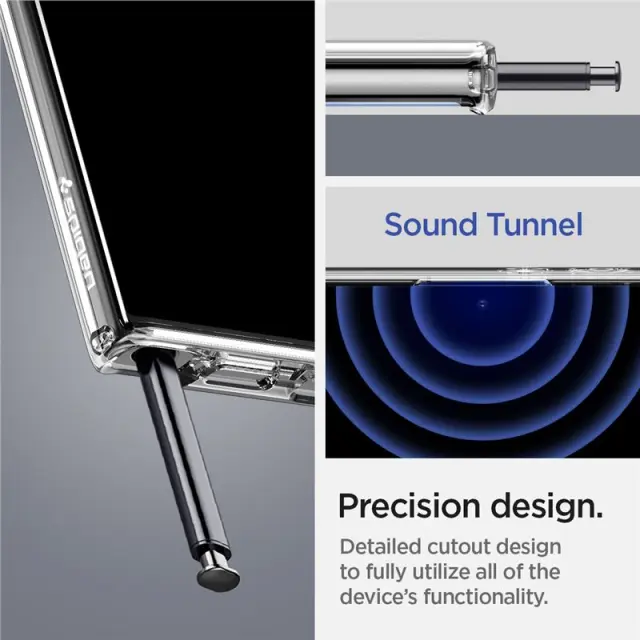 Spigen Liquid Crystal, crystal clear - Samsung Galaxy S22 Ultra 3